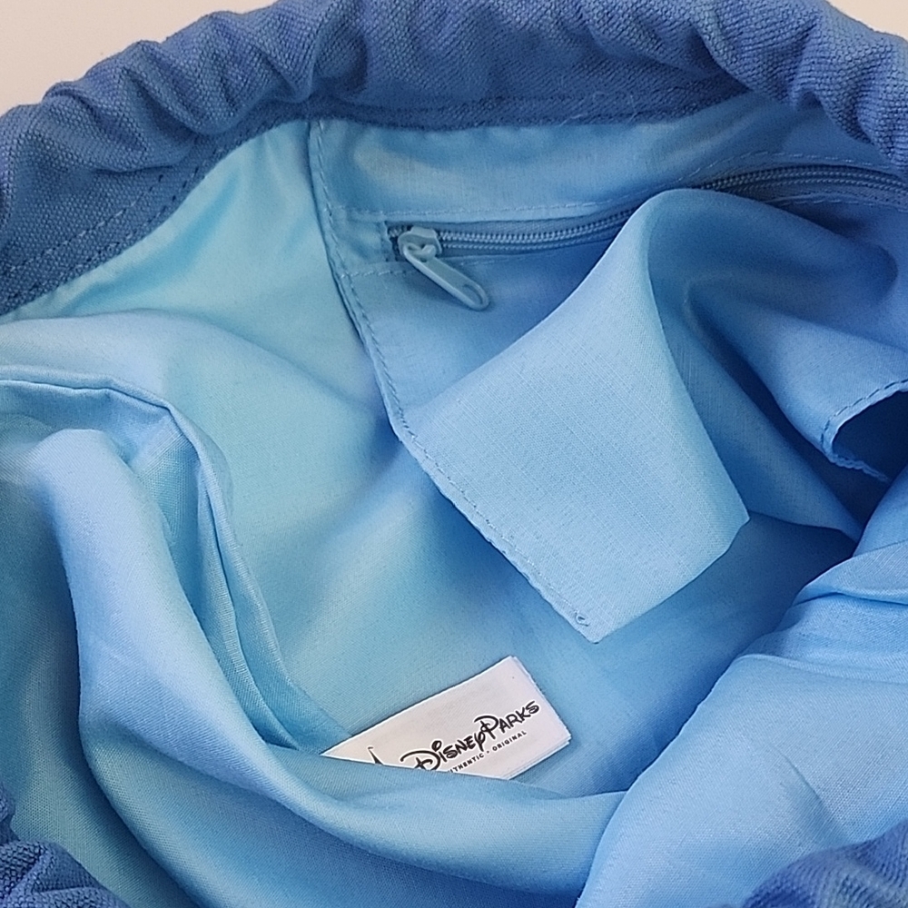 Disney Blue Drawstring Backpack - image 6